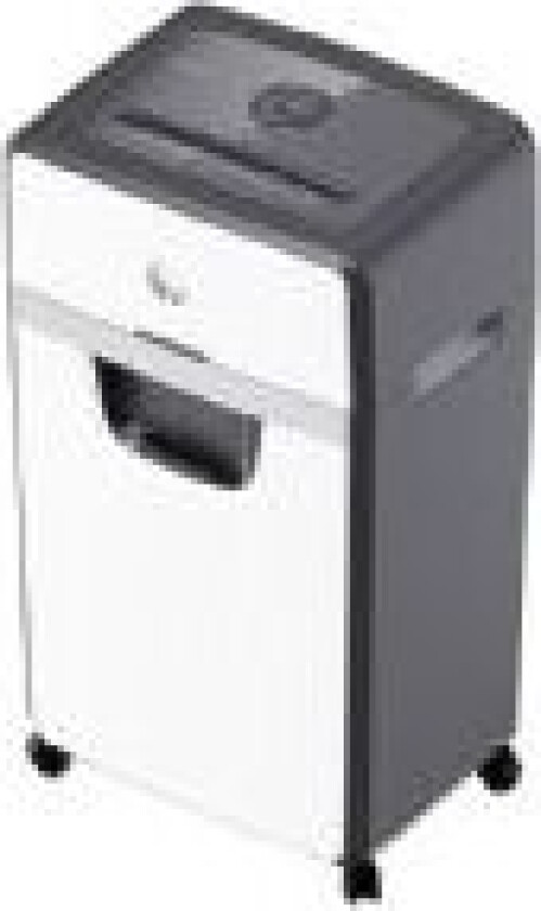 ONESHRED 24CC makulator, afskæringer, P-4, 24 kort, 30 l, lysegrå