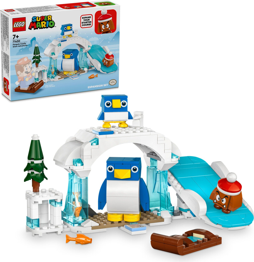 Lego Super Mario - Ekstrabanesettet Penguinfamiliens Vintereventyr 71430