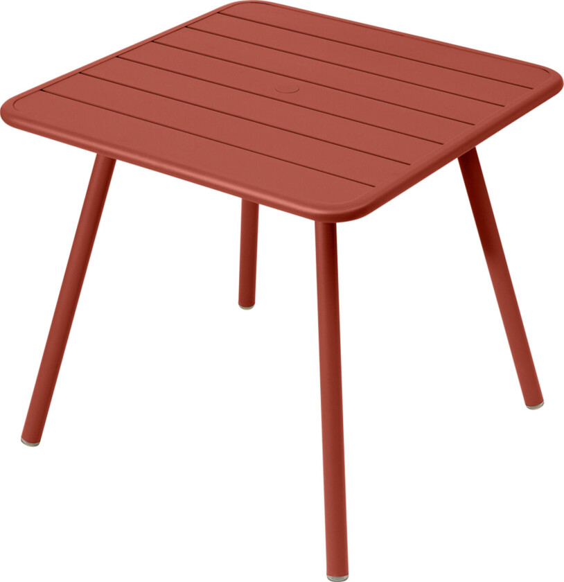 Luxembourg Table 80x80 cm Red Ochre 20