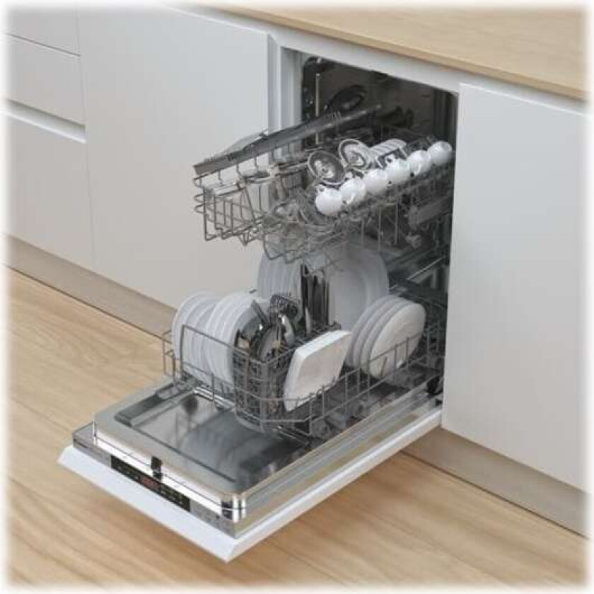 Bianca CDIH 2T1047 - Oppvaskmaskin - innebygd - bredde: 44.8 cm - dybde: 55.5 cm - høyde: 81.6 cm - sølv