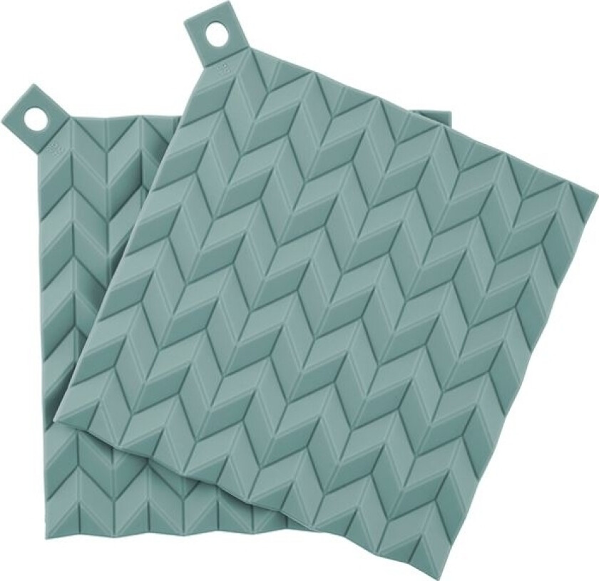 Rig-Tig HOLD-ON gryteklut dusty green 2 stk