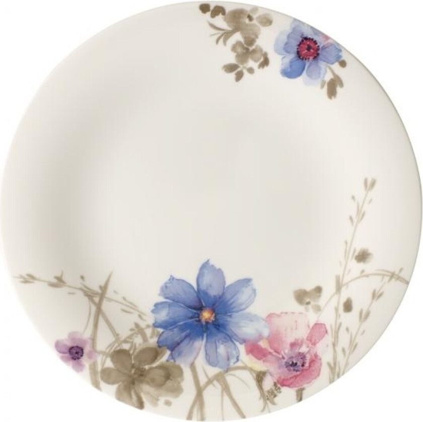 Mariefleur Gris Basis frokosttallerken 21cm.