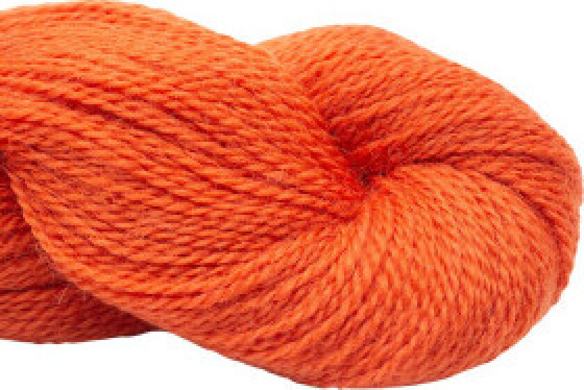 Babyalpaca 10/2 57 Lysende Oransje