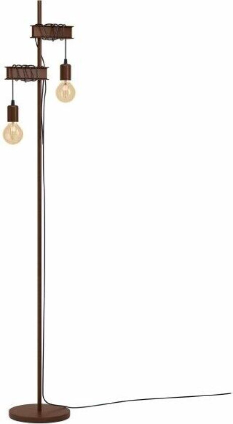 Townshend 4, Universell, Sort, Bronse, Stål, II, E27, 2 ampuller