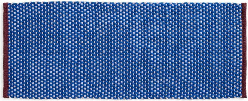 Dørmatte 50 x 125 cm Royal blue