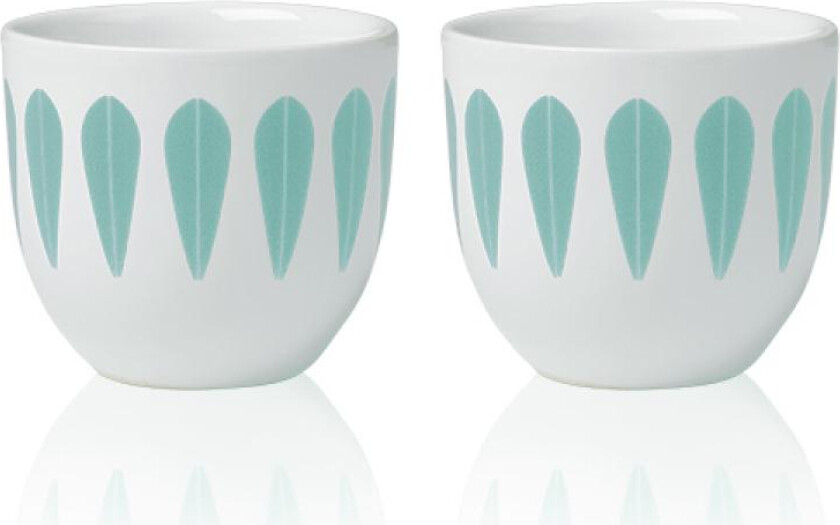 Lucie Kaas Lotus Mint Grønn Eggeglass 2 stk