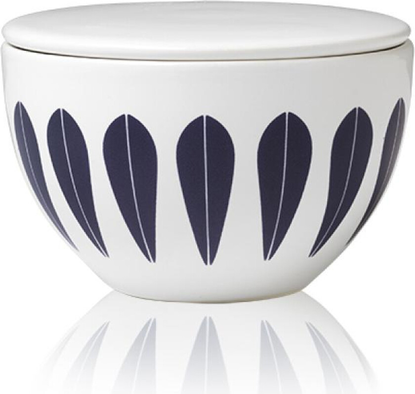 Lucie Kaas Lotus mørkeblå sukkerskål 10 cm