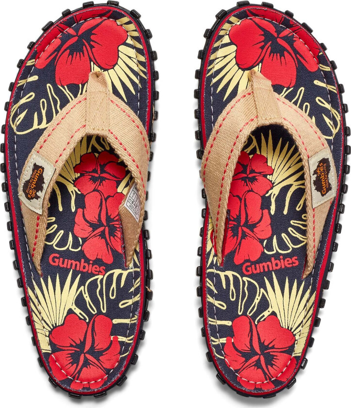 Unisex Islander Denim Hibiscus 36, Denim Hibiscus