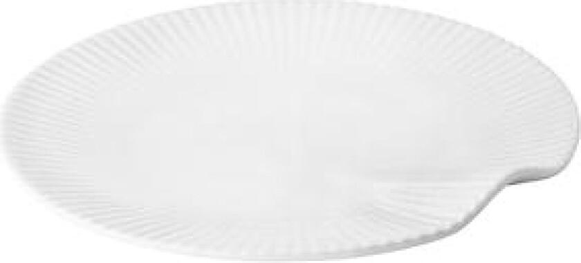 Canopée tallerken flat hvit - 15,5 cm