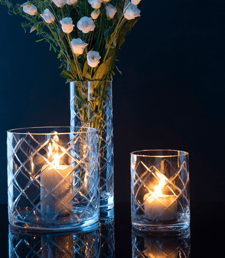 Magnor Skyline Lux Klar vase 300 mm