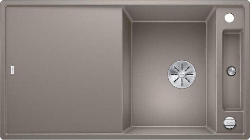 Axia 5S MXI kjøkkenvask, 91,5x51 cm, beige