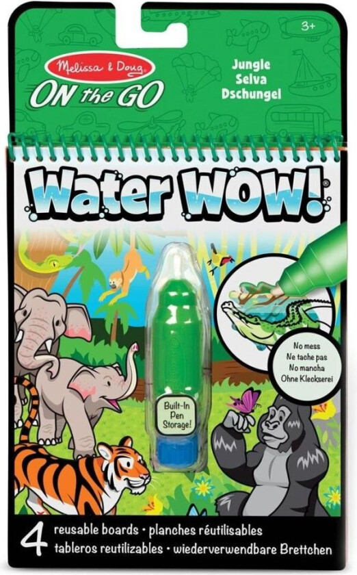 Magisk vannmaling, Water Wow! Djungel, Melissa & Doug