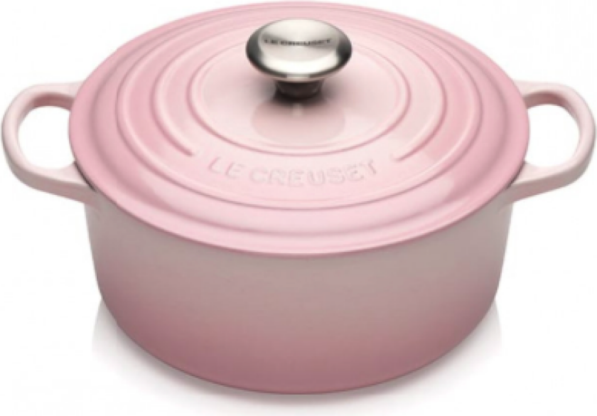 Støpejernsgryte Shell Pink 4.2L
