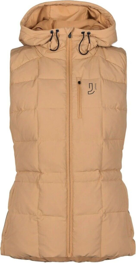 Adapt Down Vest Dame Tan S