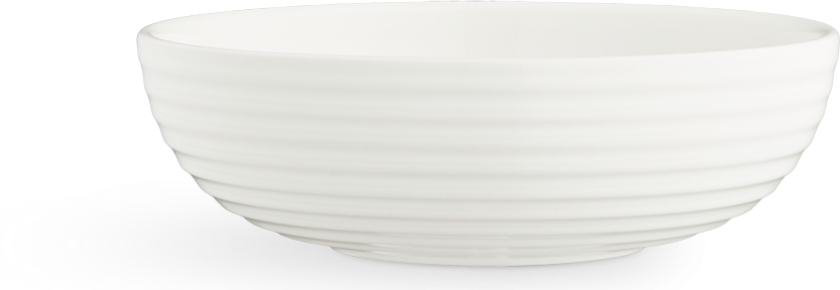 Ursula Skål Hvit Ø16 cm