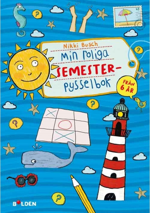 Min rolige sommer-puslebok fra 6 år