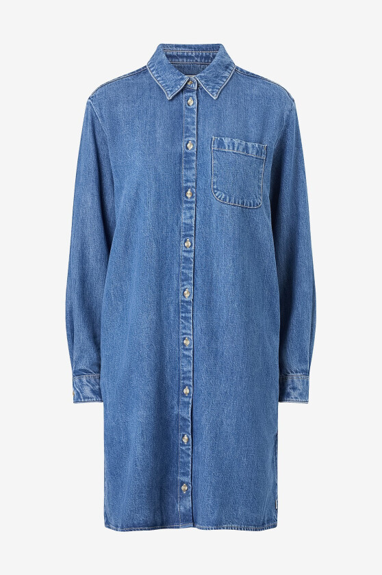 Denimkjole Shirt - Blå
