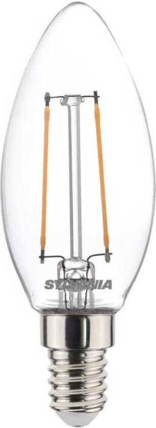 Sylvania ToLEDo RT Candle V5 CL 250LM 827 E14 SL, 2,5 W, 25 W, E14, 250 lm, 15000 timer
