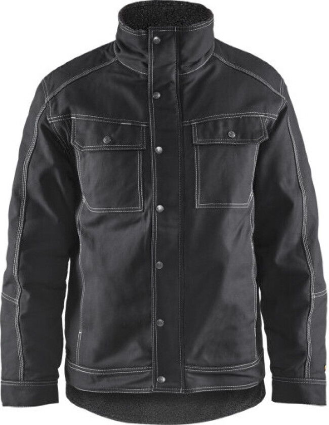 Vinterjakke Cotton Black XXL