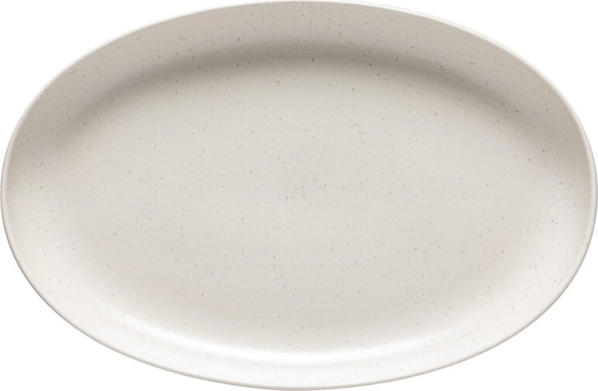 Pacifica Serveringsfat Oval Vanilla - 41 cm.