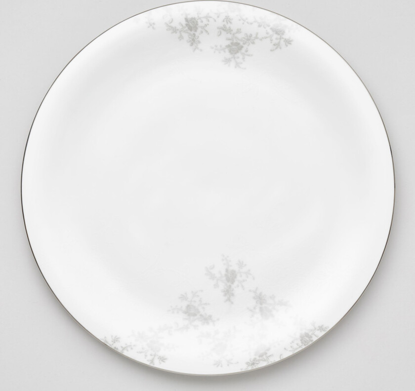 Angelina Platinum Rundt Fat 34 cm
