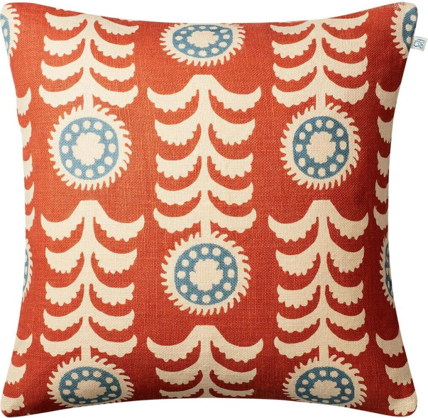 Alok putetrekk 50 x 50 cm Beige-oransje-blue