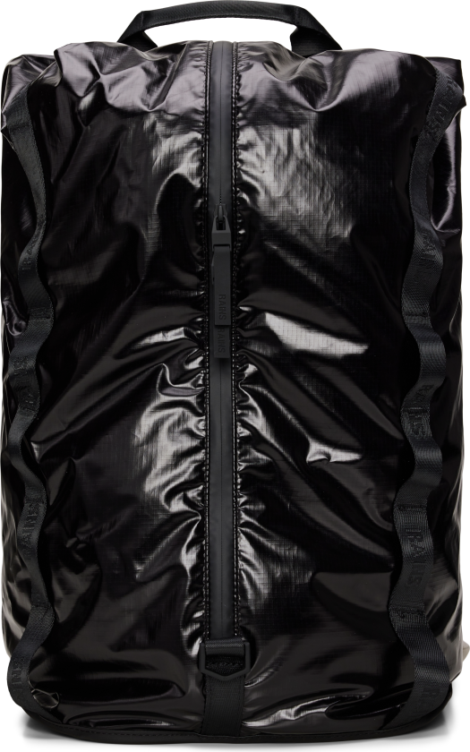 Rains Sibu Duffel Backpack W3 Black OneSize, Black