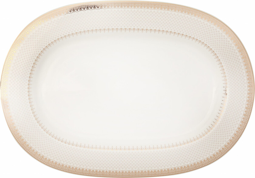Gold Grande Ovalt Fat 28x40,5 cm