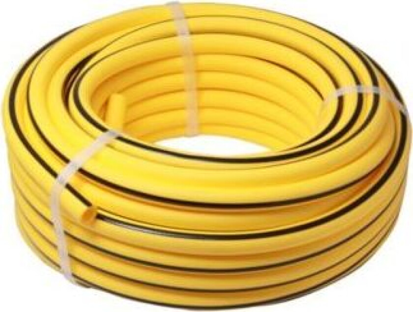 Bilde av Vandslange 1/2'' - Gul flexvandslange rulle med 25m, max 20 bar