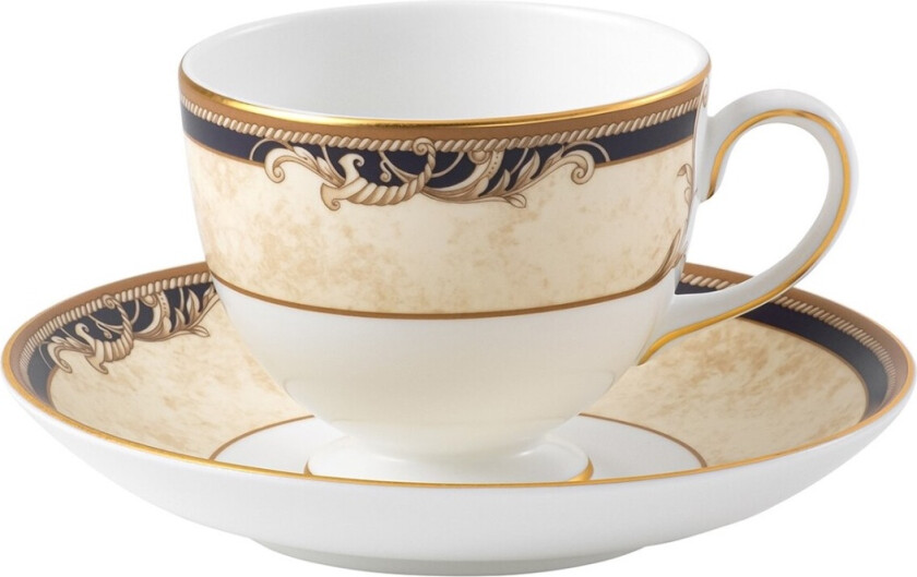 Cornucopia Tea Cup & Saucer Leigh