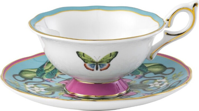 Wonderlust Menagerie Tea Cup and Saucer.