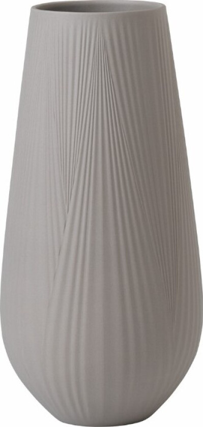 Jasper Folia Tall Vase Mink 30 cm