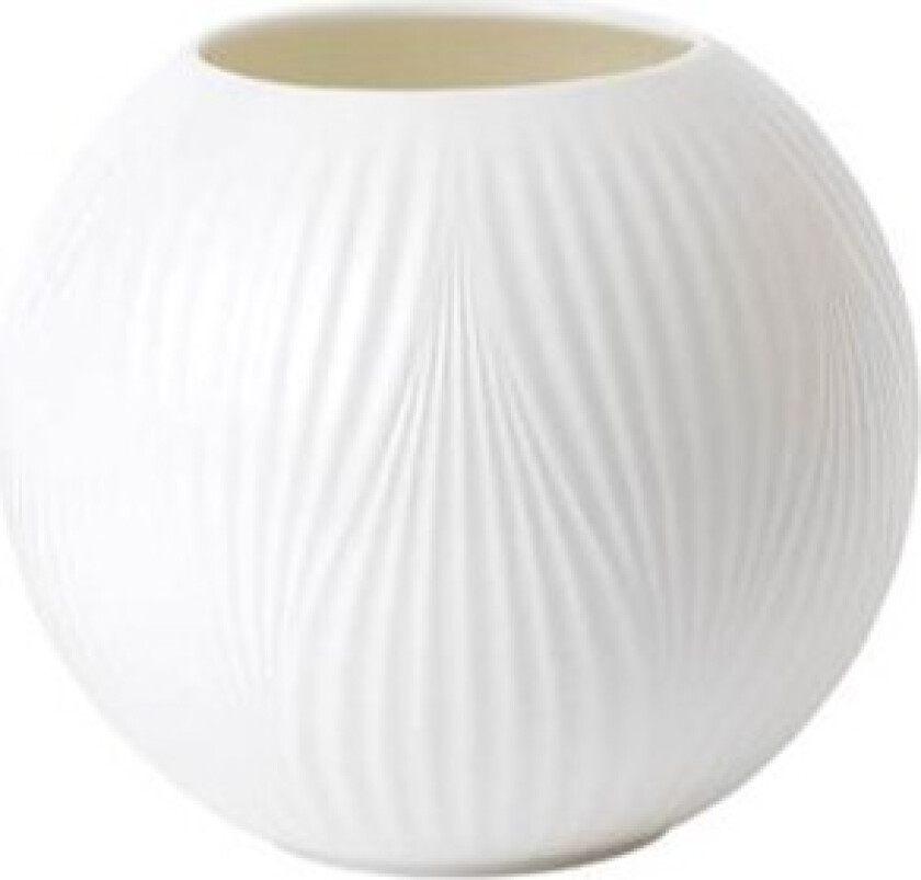 White Folia Rose Bowl 13 cm