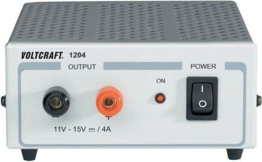 Voltcraft laboratoriestrømforsyning, fast spenning FSP 1204 11 - 15 V/DC 4 - 4 A 60 W 1 x (FSP 1204)