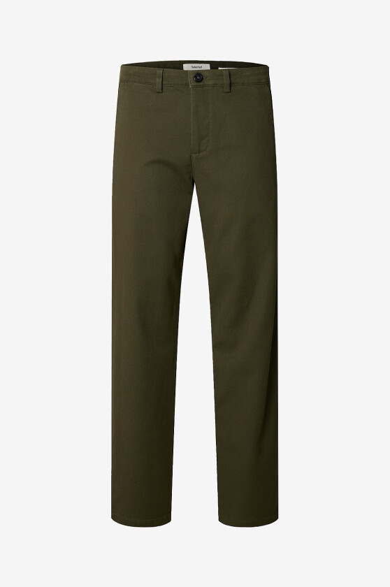 Bukser SLM196-STRAIGHT MILES TWILL PANT NO - Grønn