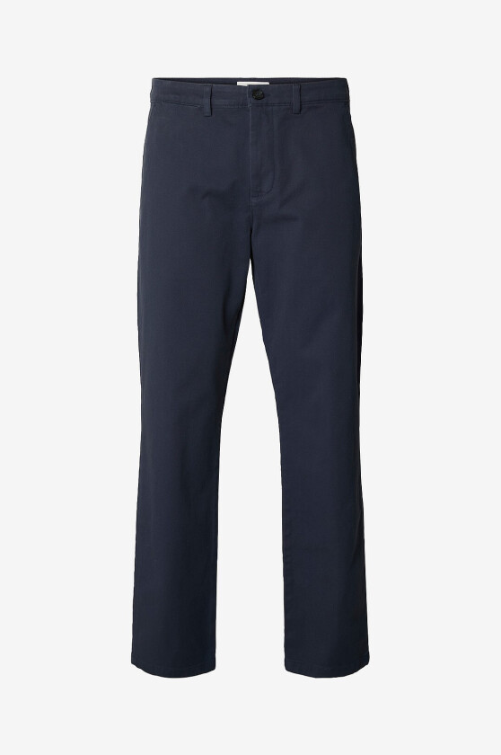 Bukser SLM196-STRAIGHT MILES TWILL PANT NO - Blå