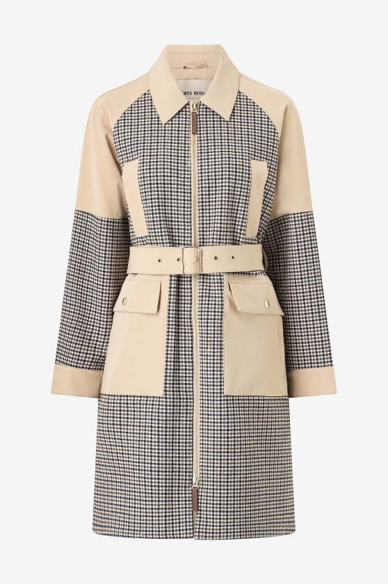 Kåpe mmAline Check - Beige