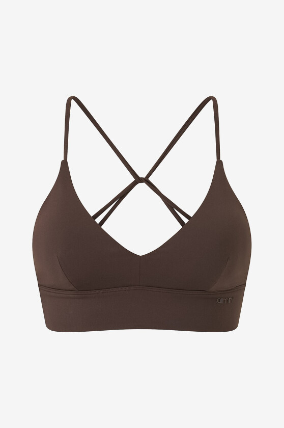 Sports-BH Sense Strap Bra - Brun