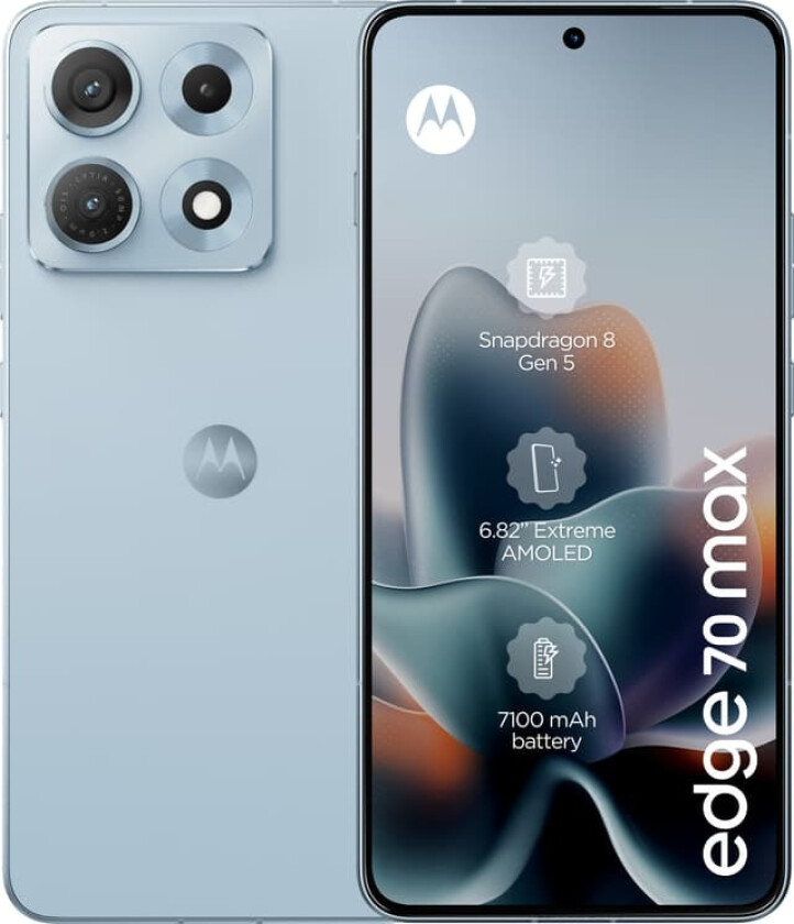 Edge 70 Max 5G smarttelefon 8/256GB (blå)