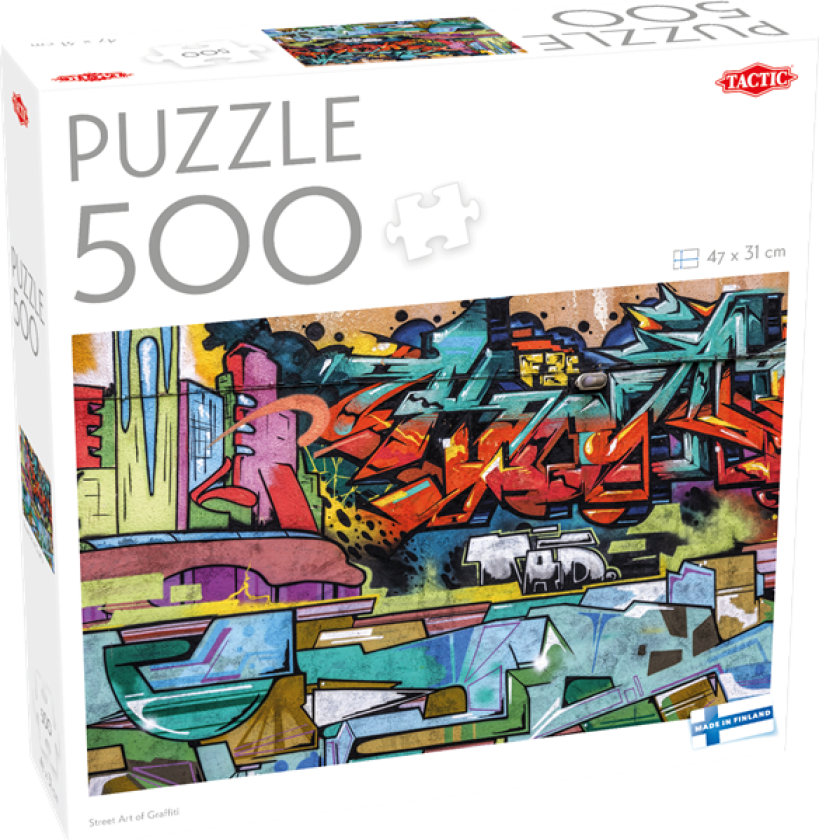 500 pcs puzzle: Street Art of Graffiti