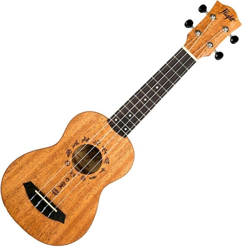DUS371 Soprano Ukulele African Mahogany