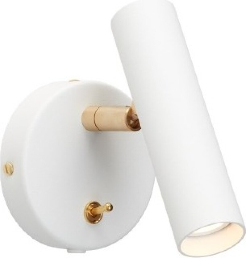 Slender Vegglampe Hvit