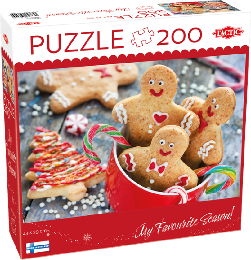 200 pcs puzzle: Gingerbread Cuties