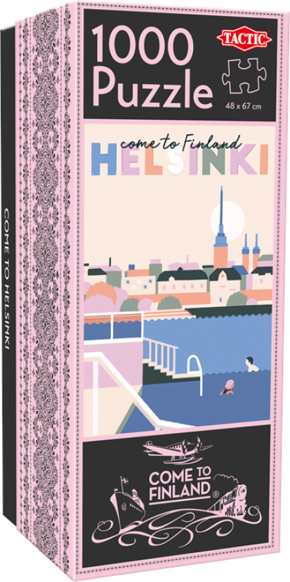 Come to Finland: Come to Helsinki 1000 pcs puzzle