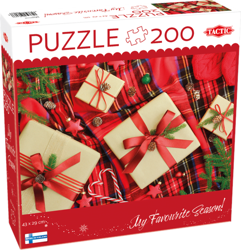 200 pcs puzzle: Christmas presents