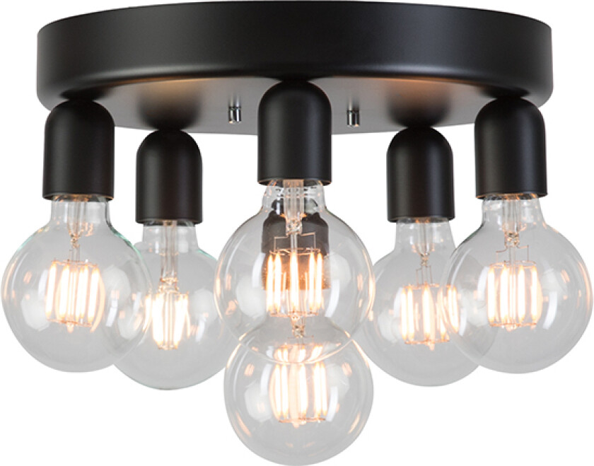 Regal Plafond Ø320mm Mattsort