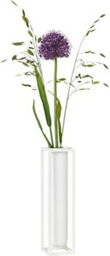 by Lassen Kubus Vase Flora Hvit