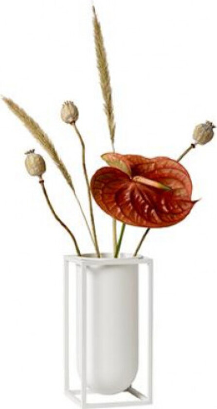 by Lassen Kubus Vase Lily Hvit