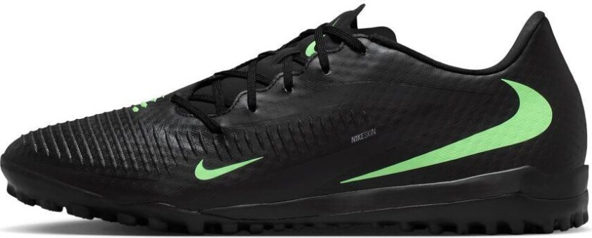 Phantom 6 Academy Low Cut Tf Shadow - Svart/illusion Green - Turf (Tf), størrelse 42