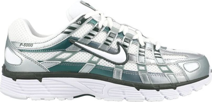 Sneaker P-6000 - Hvit/Grønn/Grønn/Chrome Kvinner, størrelse 39